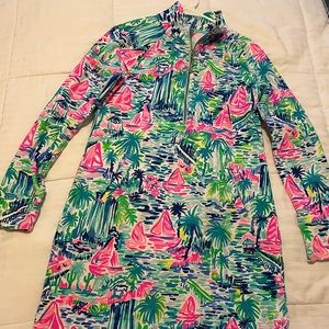 Lilly Pulitzer UPF 50+ Skipper Popover dress